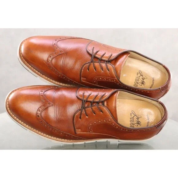 Johnston & Murphy Holden $150 Men's Wingtip Oxford Dress Shoes Size 10 M 27-1746